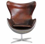 Aluminium Rivited Back Aviator Egg Chair Hand Crafted Hotel chair