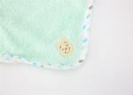 5pk Woven Baby Bath Washcloths Delicate Soft 100 Percent Cotton No Smell