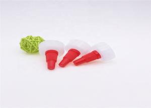 Quality No Spill Plastic Bottle Lids , Customized Silicone Stretch Lids 28/410 wholesale