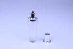 50g Glass Round Pump Sprayer Bottle