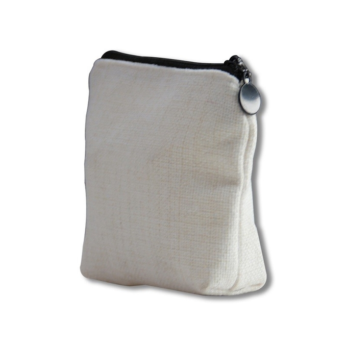 DIY Printable Eco Friendly Linen Sublimation Coin Purse Blank For Sublimation Printing