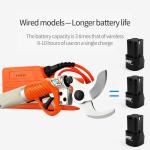45mm Professional Portable Electric Pruning Shear Battery Powered Pruner For