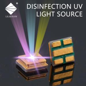 Quality 3535 UVB LED Chips 0.5W-1W 290-315nm Quartz Glass Lens 120 Degree For Medical Treatment wholesale