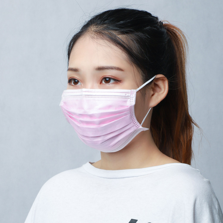 Dust Sterilization Triple Layer Surgical Mask 17.5*9.5cm Size Liquid Proof