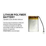 3.7v Lithium Polymer Battery 950mah 1000mAh LiPo Battery Cell 583450 603450