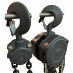 Small Hoist Chain Block , Electric Chain Lift 0.5-30 Ton Black Color Material