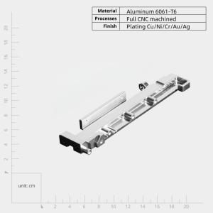 Quality Anodized Rapid Prototype Machined Parts With Heat Resistance And Simple Assembly wholesale