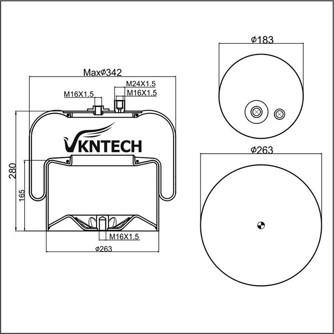 A 942.320.22.21 For B E N Z Contitech 4183NP23 Air Bag / Air Suspension /Air Spring