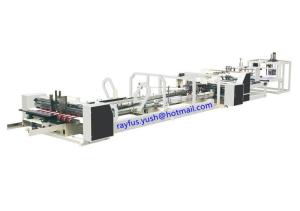 Quality All In Line One Carton Box Stitching Machine / Auto Folder Gluer Machine wholesale