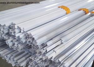 Quality Powder Coating White Aluminium Fixed Window Extrusion Profiles Strong Wind Resistance wholesale