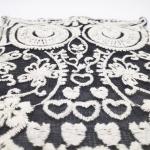 Sequin Lace 3D Owl Iron On Patch , Cat Embroidered Iron On Appliques Handmade