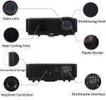 Digital Real 720P LED Lamp HDMI Projector Good Price For Cinema Office Home