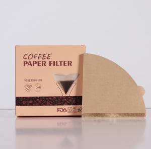 Quality White V60 Drip Filter 110x156 mm V02 Coffee Filter Rolling Papers wholesale