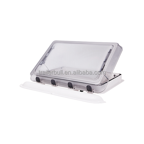 RW6 Smart RV Skylight Roof Windows Double Glazed Dome Glass for Expedition TC Truck