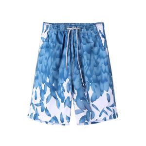 Quality Low Minimum Clothing Manufacturer Men's Shorts Print Quick Dry With Drawstring Lightweight Pocket Beach Shorts wholesale