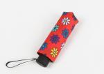 Colorful Printed Five Fold Umbrella Logo Customize Mini Uv Umbrella Durable