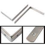 Standard Metal Small Size Corner Bracket for Wood Funiture Frame Fastener