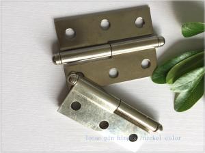 Quality Ball Tip Nickel Plated Commercial Door Hinges Detachable Movable wholesale