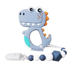Quality Food Grade BPA Free Animal Silicone Baby Teether wholesale