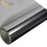 Aluminum Foil Laminated Fabric , Fiberglass Fire Resistant Fiberglass Cloth