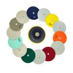 4Inch 5Inch Marble Diamond Tile Polishing Pads 1500 3000 BUFF