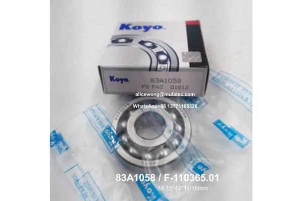 83A1058 F-110365.01 Yamaha motorcycle engine crankshaft bearings special ball