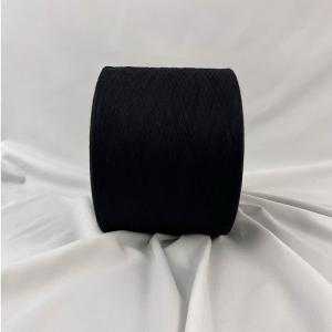 Quality Open End NE 16s/20s Black / Optical White Regenerated Cotton Yarn For Knitting Men Socks wholesale