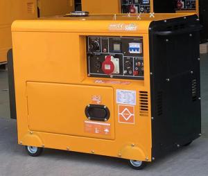 Quality Small Super Silent Air Cooled Genset Diesel Generator 3kw 5kw 7kw 8kva DC 12V Single Phase wholesale