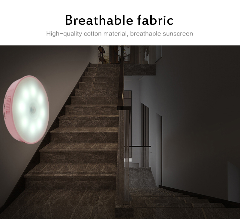 700MAH Round Motion Sensor Light / 4000K Led Motion Sensor Porch Light