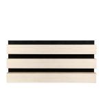 SGS Flavorless Wood Veneer Slats Ceiling Panels 600x2400x21mm