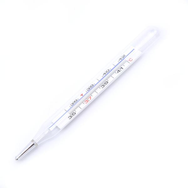 High quality mercury free glass clinical gallium thermometer with CE ISO