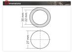 Elevator Braille Button / Elevator Round Push Button Size 30 Mm