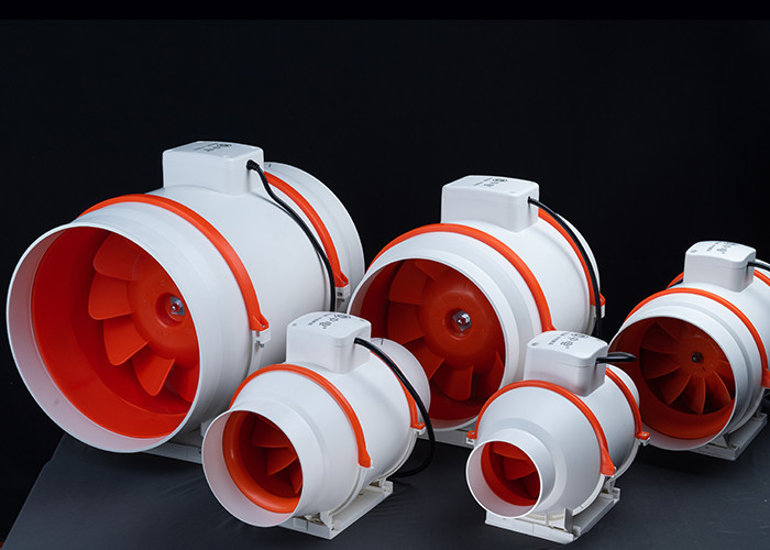 Mixed Flow Inline Duct Fans Ventilation Circular Extractor 220V