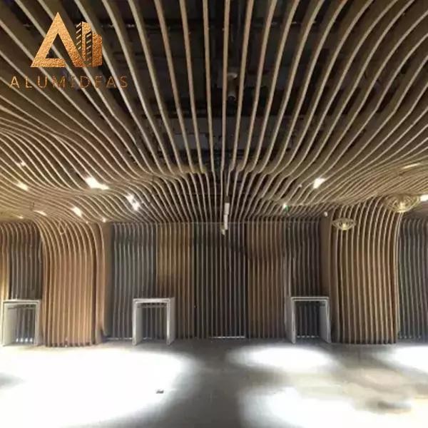 Aluminium baffle