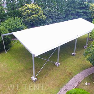 Quality 15x20 Clear Span Temporary Tent Buildings Waterproof For Uneven Ground wholesale