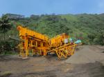 Portable Wheel Limestone Crushing Plant Gold Recovery Movable Stone Crusher