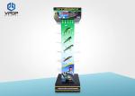 Retail Corrugated CardboardHook Display Rack Cardboard Enviromental Friendly