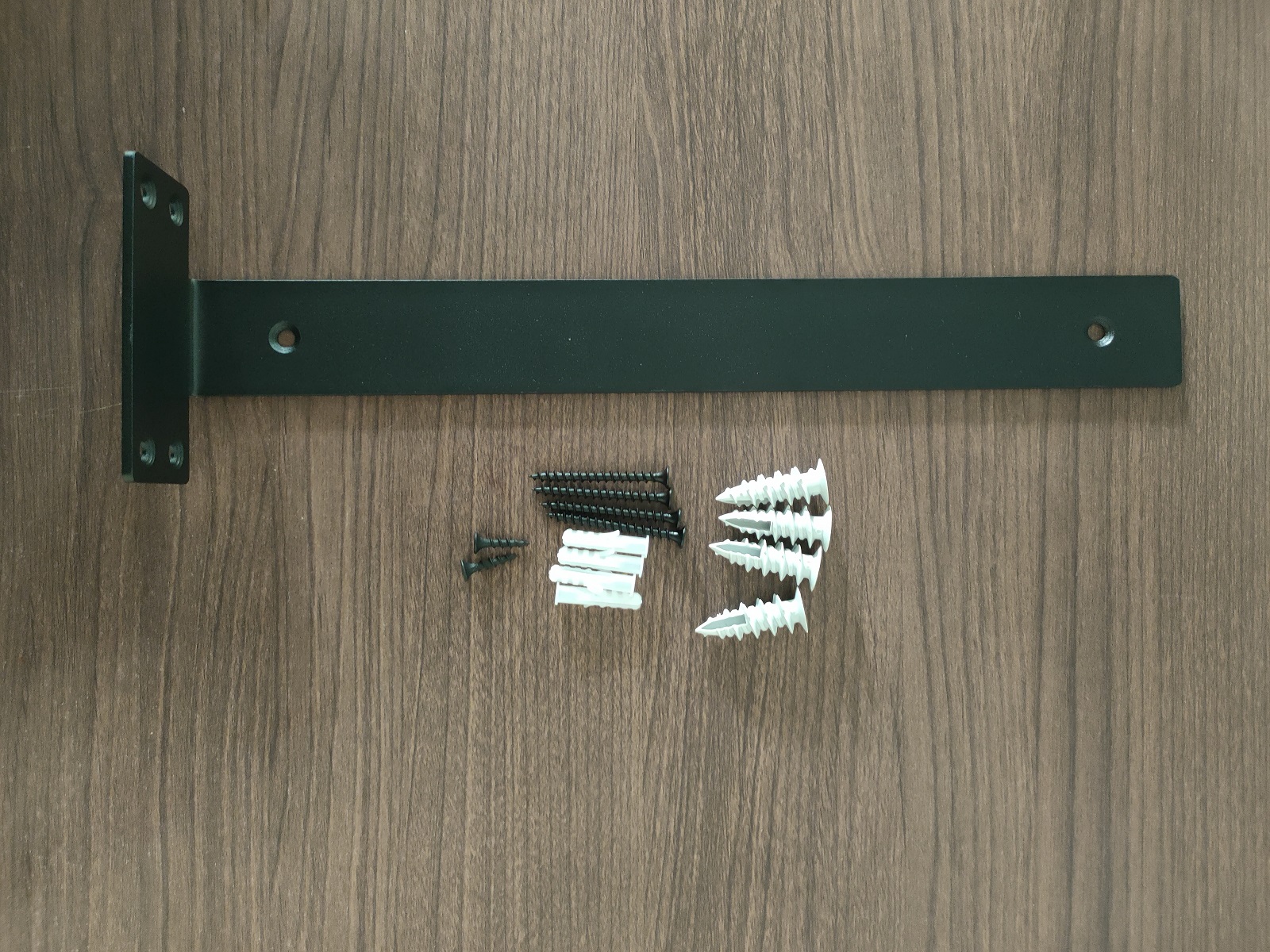 Gold L shape shelf strut bracket floating shelf wall bracket