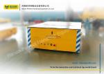 Cement Floor Motorized Transfer Trolley / Electric Transfer Cart 1435 Mm Rail