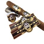 Embossing Thick Paper Cigar Label Printing Anti Counterfeit 3d Sticker Printing