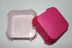 Dark Brown PET film paper Square baking Cup/Paper Square Cake Cup Wholesales