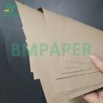 60g Brown Recycled Kraft Liner Paperboard For Making Roll Tubes Cores