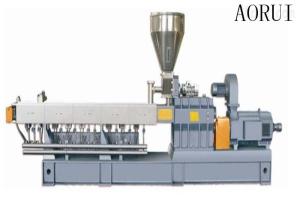 Quality PET Bottle Flakes Granule Two Screw Extruder , Film Pelletizer Plastic Machinery wholesale