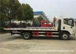 Foton Flat Bed Breakdown Recovery Vehicle , Car Carrier Tow Truck