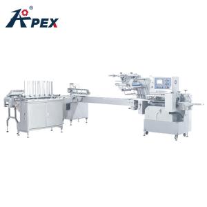 Quality Reduce Labour Cost Industry Tray Packing Machine Plastic Tray Auto Feeding Food Automatic Packing Line wholesale