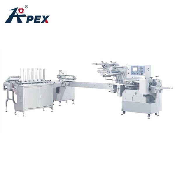 Reduce Labour Cost Industry Tray Packing Machine Plastic Tray Auto Feeding Food