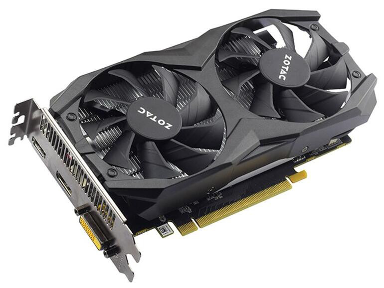 ZOTAC Nvidia Geforce GTX1050Ti 4gb ddr5 Hot Sale Chip Vga Card gaming laptop Gpu Video outut Dvi Desktop Graphics card