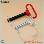 Red Head Hitch pins 1-1/8 inch for farm Tractors and Trailers