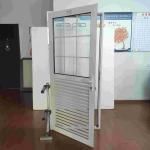 Aluminium Frames Hinged Doors Glass Thickness 6 Mm Thinckness Glass Blade