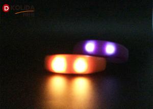 Quality Promotional Party Reflective Flashing Armbands Sound Activated Led Bracelet For Running wholesale